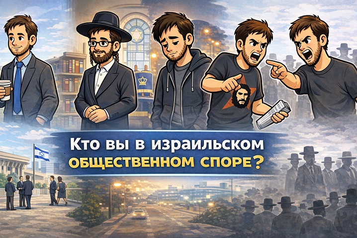 Кто вы в израильском общественном споре?